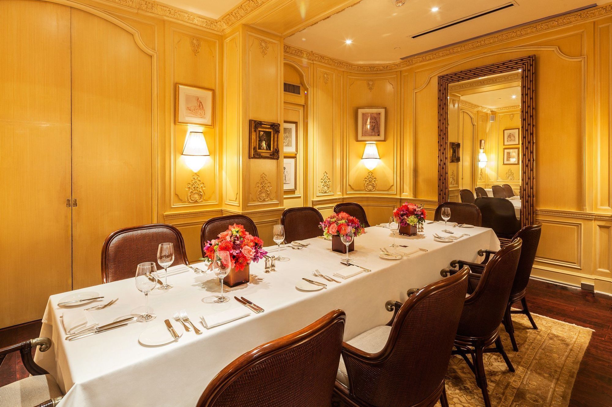 Hotel Plaza Athenee New York Restaurant billede